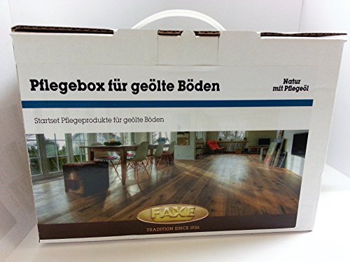 Faxe Holzboden Pflegebox Weiss/ Pflegeset für weiss geölte Oberflächen von FAXE