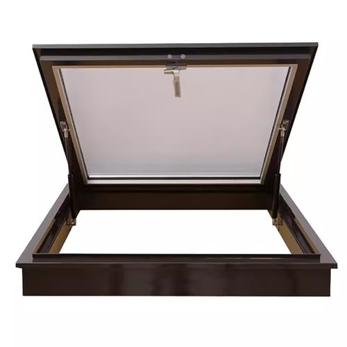 Dachausstiegsluke,Dachausstieg,Mehrzweckfenster, Kaltraumfenster, Ausstieg, Dachfenster für Schornsteinfeger, Beleuchtung und Lüftung(45°,88 * 98cm/34.6 * 38.6in) von FAXJRU