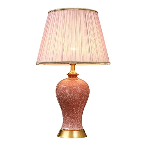 FAZRPIP Ice Crack Keramik Tischlampe American Minimalist Schlafzimmer Nachttischlampe Mid Century Kreative Handgemachte Chinesische Tischleuchte von FAZRPIP