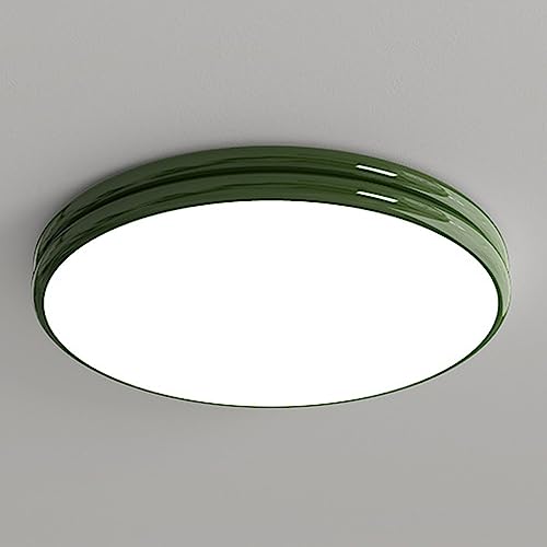 FAZRPIP LED Dimmbare Deckenleuchte Moderne Kreis Unterputz Deckenleuchte Acryl Lampenschirm Kronleuchter Schlafzimmer Küche Wohnzimmer Innen Dekorative Beleuchtungskörper von FAZRPIP