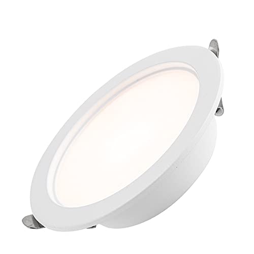 FAZRPIP LED-Downlights Baffle Trim 7W/10W/15W/20W/30W Ultra Slim LED-Deckeneinbauleuchten Badezimmerstrahler Deckenleuchten, 3000K 4000K 6000K LED-Downlights Innendecke Weiß von FAZRPIP