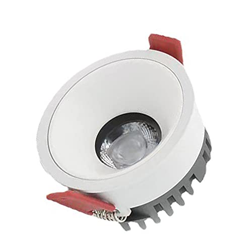 FAZRPIP LED-Einbau-Downlight 7 W/10 W Augapfel-Nachrüststrahler Deep Anti-Glare COB Narrow Edge Downlight Living Room Embedded Household Spotlight Deep Anti-Glare COB Spotlights von FAZRPIP