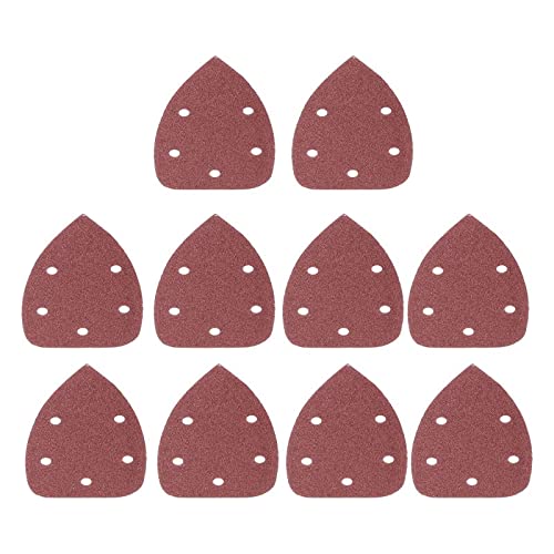 Dreiecks-Schleifblätter, Dreiecks-Schleifpads 10 Stück 140 x 90 mm Schleifpapier Körnung 40–240 Schleifscheibe 5 Löcher Schleifpapier Dreieck for Polieren von Schleifwerkzeugen, 10 Stück(240 Grit) Dreiecks-Schleifblätter, Dreiecks-Schleifpads 10 Stück 140 x 90 mm Schleifpapier Körnung 40–240 Schleifscheibe 5 Löcher Schleifpapier Dreieck for Polieren von Schleifwerkzeugen, 10 Stück(240 Grit) von FBANULPEX