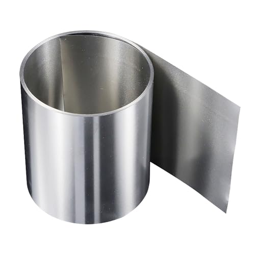 FBANULPEX Blech Dünnes Walzblech Bandblech Blech, Arbeitsplattenreste 304 Edelstahlfolie(0.02mm) von FBANULPEX