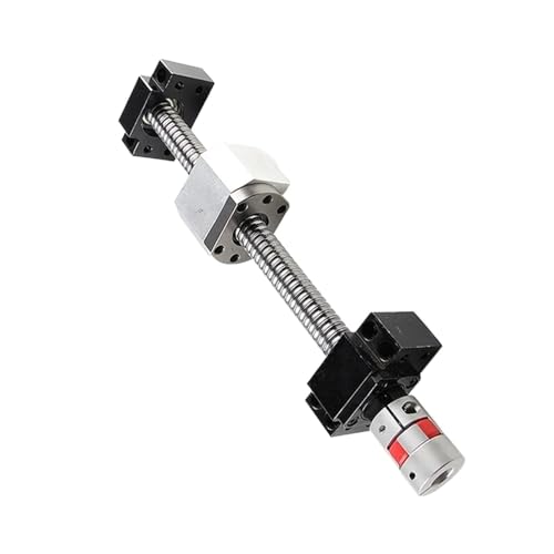 FBANULPEX Leitspindel ，Gewindestange Leitspindel Bearbeitete Kugelumlaufspindel, SFU1204 SFS1210 SFU1610 SFS1620 C7 Rollen-Kugelumlaufspindel mit einzelner Kugelmutter(SFS1210,300mm) von FBANULPEX