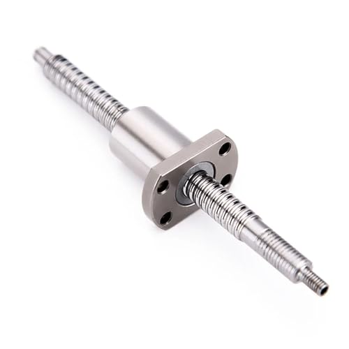 FBANULPEX Leitspindel ，Gewindestange Leitspindel Miniatur-Kugelumlaufspindel, SFK1002 C7 Rollen-Kugelumlaufspindel mit einzelner Kugelmutter(100mm) von FBANULPEX