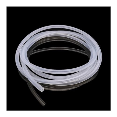 Wasser-Luft-Silikonschlauch, Klarer transparenter Silikonschlauch für Zuhause und Garten Flexibler ungiftiger Silikonschlauch(3x5) von FBANULPEX
