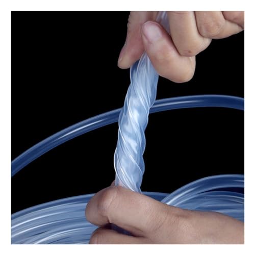 Wasser-Luft-Silikonschlauch, Kleines flexibles Rohr Kapillare Silikonschlauch transparent(1.5 x 2.5 (10M)) von FBANULPEX