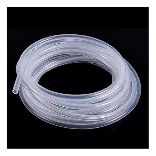 Wasser-Luft-Silikonschlauch Silikonschlauch Transparent Röhren für Aquarienschlauch Pumpenschlauch (5x8mm) von FBANULPEX