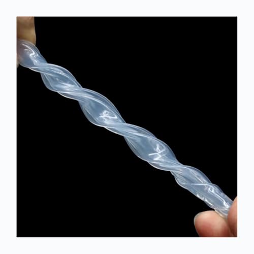 Wasserluftschlauch aus Silikon, 10M klarer transparenter Silikonkautschuk, für Tropfbewässerungsschlauch Flexibler Silikonschlauch(ID 6mm x 12mm OD) von FBANULPEX
