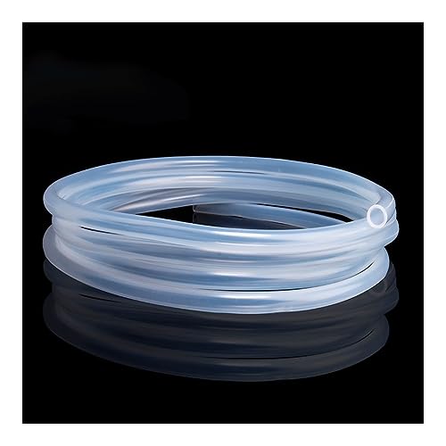 Wasserluftschlauch aus Silikon, Transparente Sanitär-Schläuche Silikonschlauch Flexibler Gartenschlauch aus Gummi(8x12 Mm) von FBANULPEX