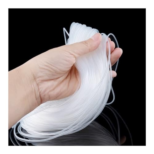 Wasserluftschlauch aus Silikon, Transparenter Silikonschlauch Kleiner Kapillarschlauch Transparent Rohr Flexibel(ID 0.5mm x 1.2mm OD) von FBANULPEX