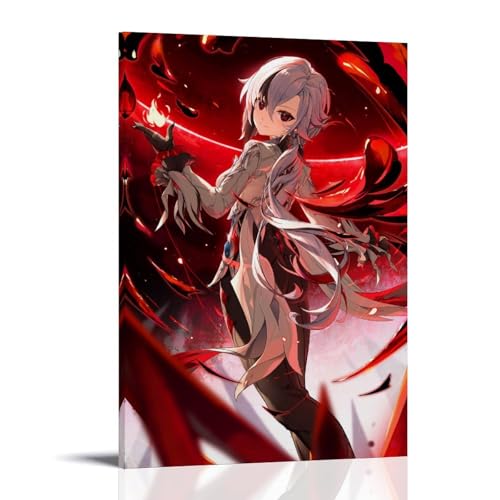 FBBINKA Game Genshin Impact Arlecchino Wohnzimmer-Dekor, moderne ästhetische Wandkunst, Poster, Geschenk für Freunde, Rahmen-Stil, 30 x 45 cm FBBINKA Game Genshin Impact Arlecchino Wohnzimmer-Dekor, moderne ästhetische Wandkunst, Poster, Geschenk für Freunde, Rahmen-Stil, 30 x 45 cm von FBBINKA