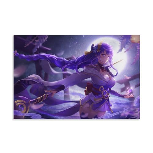 FBBINKA Game Genshin Impact Beelzebul Wohnzimmer-Dekor, moderne ästhetische Wandkunst, Poster, Geschenk für Freunde, ungerahmt, 60 x 90 cm FBBINKA Game Genshin Impact Beelzebul Wohnzimmer-Dekor, moderne ästhetische Wandkunst, Poster, Geschenk für Freunde, ungerahmt, 60 x 90 cm von FBBINKA