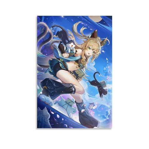 FBBINKA Game Genshin Impact Kirara Wohnzimmer-Dekor, moderne ästhetische Wandkunst, Poster, Geschenk für Freunde, ungerahmt, 20 x 30 cm FBBINKA Game Genshin Impact Kirara Wohnzimmer-Dekor, moderne ästhetische Wandkunst, Poster, Geschenk für Freunde, ungerahmt, 20 x 30 cm von FBBINKA