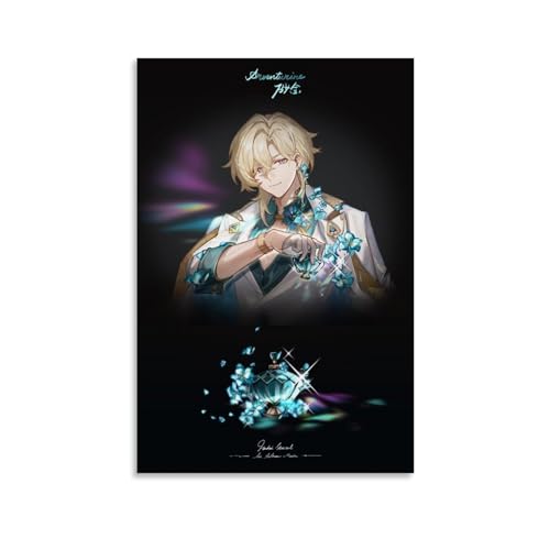 FBBINKA Game Honkai Star Rail Aventurin Wohnzimmer Schlafzimmer Dekor Moderne ästhetische Wandkunst Poster Geschenk für Freunde Unframe-Stil 40 x 60 cm von FBBINKA