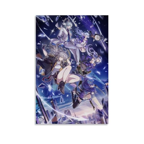 FBBINKA Game Honkai Star Rail Stelle, Wohnzimmer-Dekor, moderne ästhetische Wandkunst, Poster, Geschenk für Freunde, ungerahmt, 20 x 30 cm FBBINKA Game Honkai Star Rail Stelle, Wohnzimmer-Dekor, moderne ästhetische Wandkunst, Poster, Geschenk für Freunde, ungerahmt, 20 x 30 cm von FBBINKA