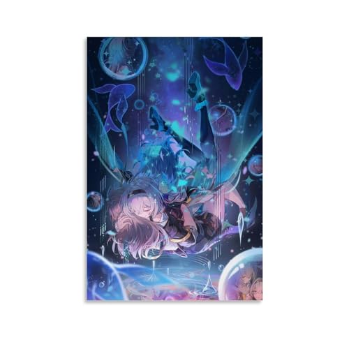 FBBINKA Game Honkai Sternschiene, Glühwürmchen, Wohnzimmer, Schlafzimmer, Dekoration, moderne ästhetische Wandkunst, Poster, Geschenk für Freunde, ungerahmt, 40 x 60 cm FBBINKA Game Honkai Sternschiene, Glühwürmchen, Wohnzimmer, Schlafzimmer, Dekoration, moderne ästhetische Wandkunst, Poster, Geschenk für Freunde, ungerahmt, 40 x 60 cm von FBBINKA