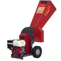 Häcksler FBC BIO.S2.55H mit Honda GX 160 ccm Motor 2 Messer 6 Hämmer von FBC