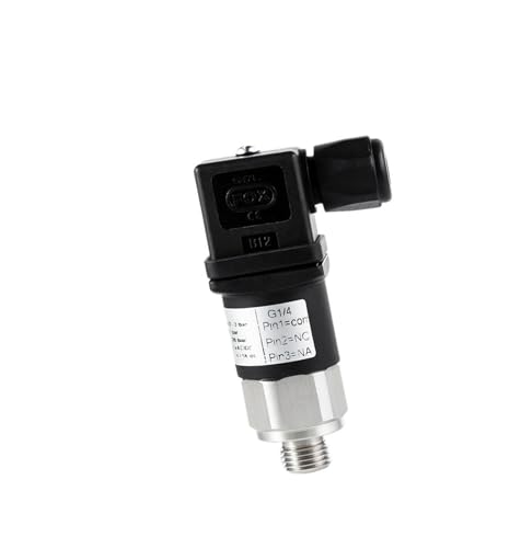 Einstellbarer mechanischer Druckschalter AC125V 3A Wasserpumpe pneumatischer hydraulischer Regler Kolbenmembran Typ Gewinde 0-G1/8(30~300bar) von FBFTGMRMTA