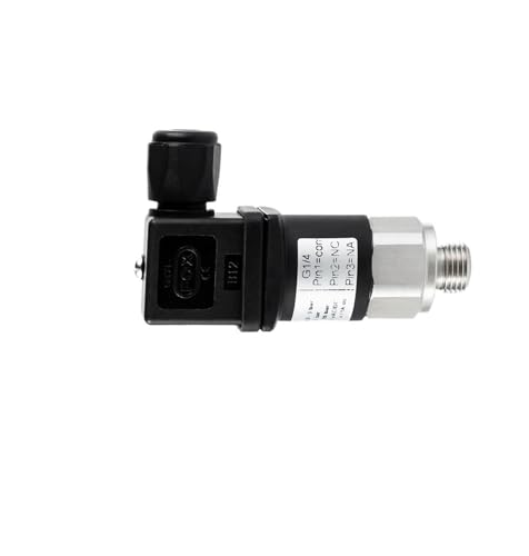 Einstellbarer mechanischer Druckschalter DC125V 0,25A Wasserpumpe pneumatischer hydraulischer Regler Kolbenmembran Typ Gewinde 5-NPT1/4(1~12bar) von FBFTGMRMTA