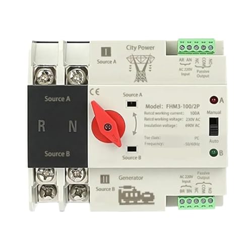 FBFTGMRMTA Automatische Transferschalter Elektrische Auswahlschalter 2P 100A Automatische Transferschalter von FBFTGMRMTA