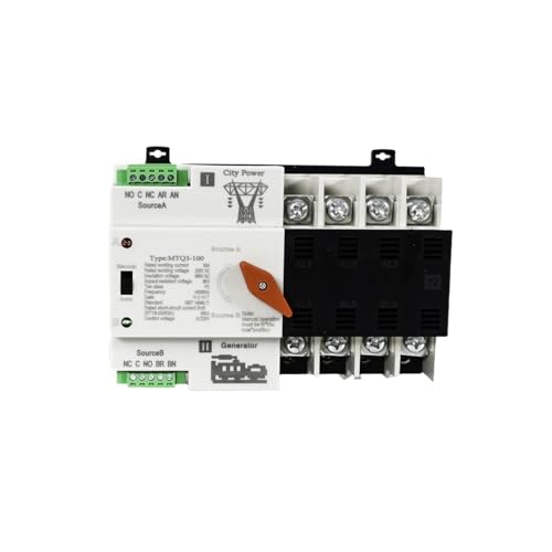 FBFTGMRMTA Automatischer Leistungsübertragungsschalter Dual ATS für Photovoltaik 4P 2P 63A (220V-2P) von FBFTGMRMTA