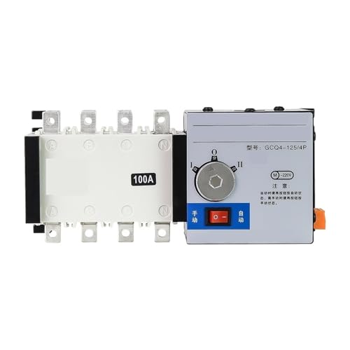 FBFTGMRMTA Automatischer Transferschalter mit doppelter Leistung 220V 4P 100A 125A 400 630 380V Automatischer Umschaltschalter (32A) von FBFTGMRMTA