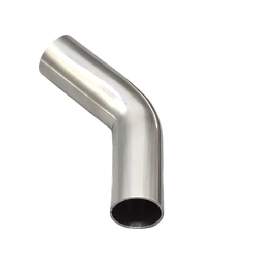 FBFTGMRMTA Bogen aus Edelstahl 304, Dicke 1,5 mm, 2 mm, 45 Grad Winkel 50 mm länger an beiden Enden, Entladungskurve (108 mm) von FBFTGMRMTA