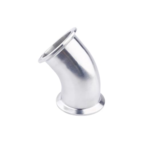 FBFTGMRMTA SS304 Verbindungsstück für Rohrbogen mit Anschluss an drei Klemmen, Außendurchmesser 38 mm, 50,5 mm, 45 Grad Rohrbiege FBFTGMRMTA SS304 Verbindungsstück für Rohrbogen mit Anschluss an drei Klemmen, Außendurchmesser 38 mm, 50,5 mm, 45 Grad Rohrbiege von FBFTGMRMTA