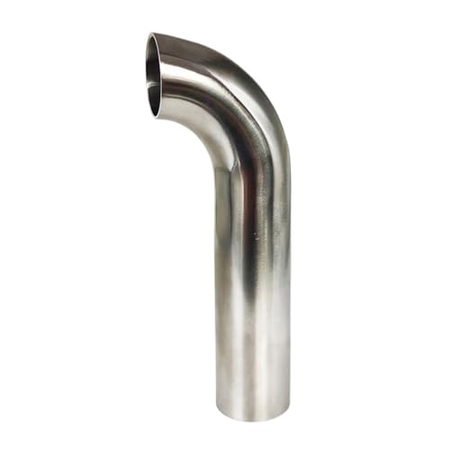 FBFTGMRMTA Um 90 Grad verlängerter Ellbogen aus Edelstahl, eine verlängerte Seite 100 mm (19 mm x 1,5 mm) von FBFTGMRMTA