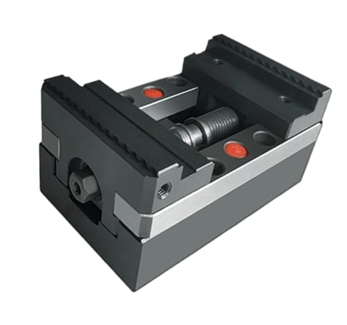 Selbstzentrierender Vierachsen-Schraubstock, K-Serie mit schnell wechselbaren weichen Backen, Schraubstock, Werkzeugmaschinenvorrichtung, Dreifach-Backen mit Nullpunktlöchern(K76-155) von FBFTGMRMTA