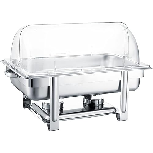 9L Chafing Dish Set für Hochzeit Catering Party Edelstahl Sichtbar Buffet Servereit Catering Party Edelstahl Sichtbar Buffet Server Wärmer mit Lebensmittel Panframelid und Kraftstoff Halter, 9L Chafing Dish Set für Hochzeit Catering Party Edelstahl Sichtbar Buffet Servereit Catering Party Edelstahl Sichtbar Buffet Server Wärmer mit Lebensmittel Panframelid und Kraftstoff Halter, von FBHappiness