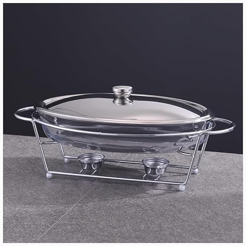 Catering-Isoliertablett, Chafing Dish-Buffet-Set und Buffet-Wärmer-Set aus Edelsuffet-Set und Buffet-Wärmer-Set aus Edelstahl für Hochzeitsfeiern, Hotelausstattung, Luxusgold, Silber, Silber Catering-Isoliertablett, Chafing Dish-Buffet-Set und Buffet-Wärmer-Set aus Edelsuffet-Set und Buffet-Wärmer-Set aus Edelstahl für Hochzeitsfeiern, Hotelausstattung, Luxusgold, Silber, Silber von FBHappiness