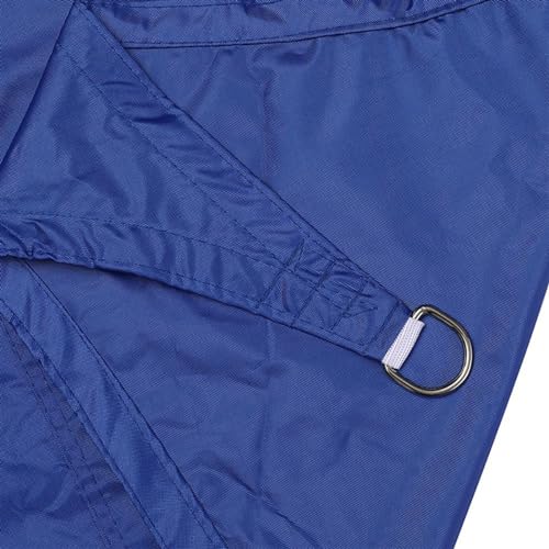 Sonnensegel Dreieckig, Wasserdicht Atmungsaktiv Sonnensegel aus Hochwertigem Polyester mit UV Schutz Segel Schattensegel für Garten Terrasse,Royal Blue,3x3x3M von FBKPHSS