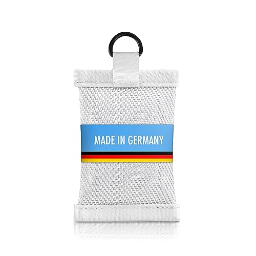 FBS Fahnengewicht - Robuster Windsack für Fahnenmast - Langlebige Fahnengewichte für die Flaggenbefestigung - Fahnensäckchen mit D-Ring - Fahnenzubehör Made in Germany (400g - 3 STK.) von FBS