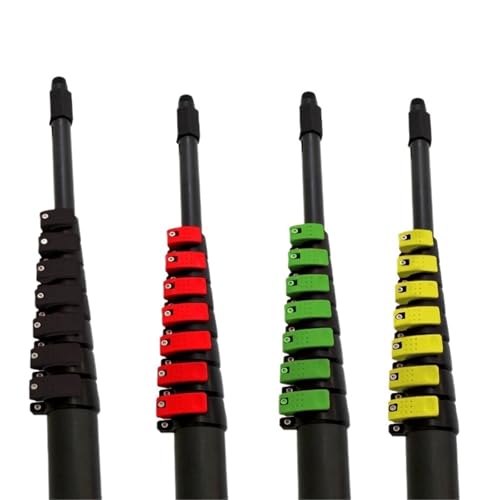 For 30FT Teleskop Pole For Reinigung Fenster 9 Meter Aluminium Heavy Duty Einstellbare For 30FT Teleskop Pole For Reinigung Fenster 9 Meter Aluminium Heavy Duty Einstellbare von FBTTPUGL