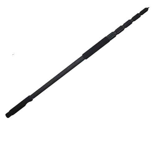 JY90C JY100C JY500C Mikrofonstange Aus Kohlefaser Mit Mikrofonangel Und Mikrofonstange, Speedlite-Stick, 3 M, 5 M(JY500C 5m RED) von FBTTPUGL
