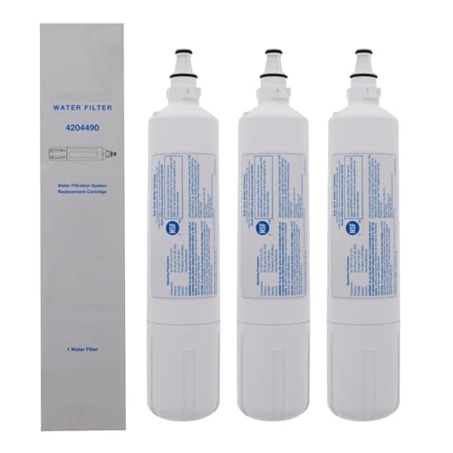 Kompatibel Mit Sub-Zero, 4204490 Kühlschrank-Wasserfilter For 4290510 F1000, Passend For Einbau-, PRO48- Und Integrierte Kühlschränke, Kühlschrankfilter(3pcs) von FBTTPUGL