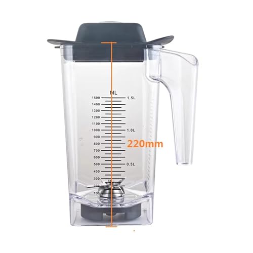 Mixerbecher, Kompatibel Mit ATAI JTC TM-800A TM800AQ, Kompatibel Mit Omniblend V, Ersatz For Küchenmixer, 1500 Ml von FBTTPUGL