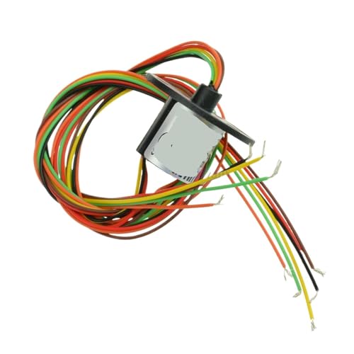 AC 240 V 6-Wege-Schleifring 300 U/min 2 A 12,5 mm technischer Kunststoff 1000 Ns Isolationswiderstand von FBXRXZFPJ