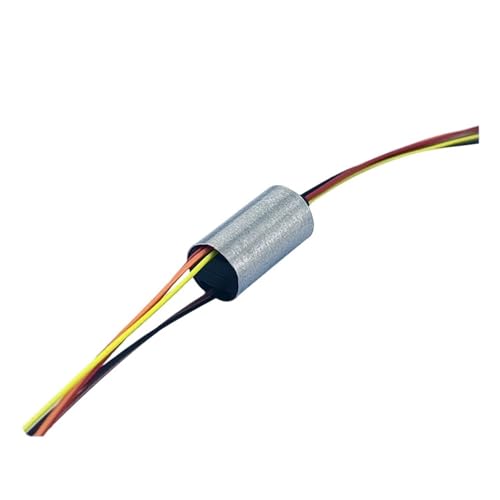 Mikroleitfähiger Schleifring mit Außendurchmesser 6,5 mm, Rotation ohne Flanschkappe, Schleifring(WX6.5 5PS OD 6.5mm 5 way 1A) von FBXRXZFPJ