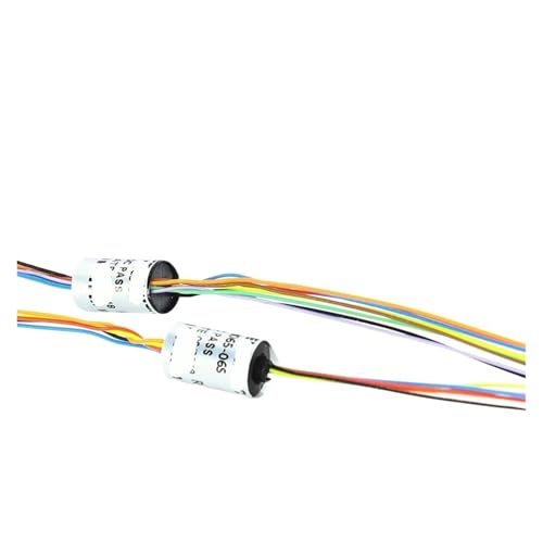 OD 6,5 mm elektrischer Schleifring-Kollektorring, 4/6/8/12 Drähte, 1A-Signal(12CH 1A no flange) von FBXRXZFPJ