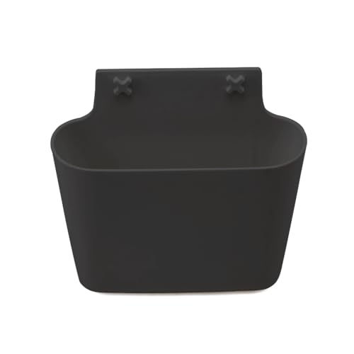 FBasic Hanging - Wandregal aus Polypropylen Monoblock Schwarz von FBasic