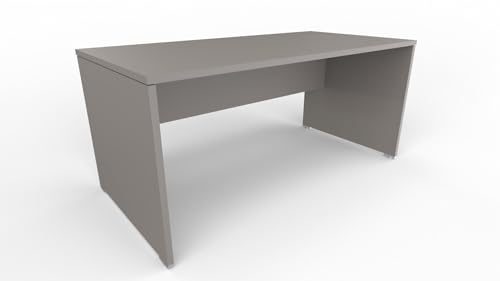 Schreibtisch aus Holz - Farbe Steingrau- 160x80x74 Schreibtisch aus Holz - Farbe Steingrau- 160x80x74 von FBasic
