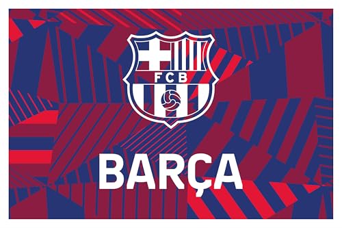 Barça-Flagge – Offizielle Kollektion des FC Barcelona – Liga Fußball – Größe 150 x 100 cm von FC Barcelona