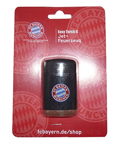 Bayern München 0201921 Feuerzeug, Plastik, schwarz, 6.8 x 4 x 2 cm von FC Bayern München