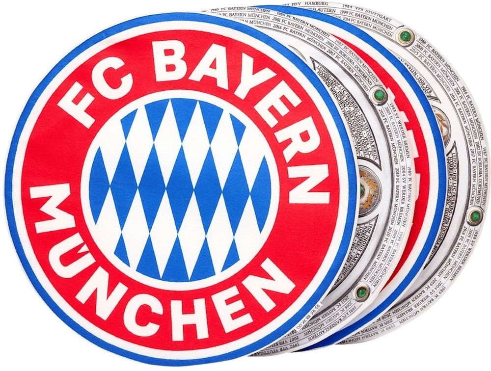 Bettwäsche Sitzkissen Rekordmeister 4er-Set, FC Bayern München von FC Bayern München