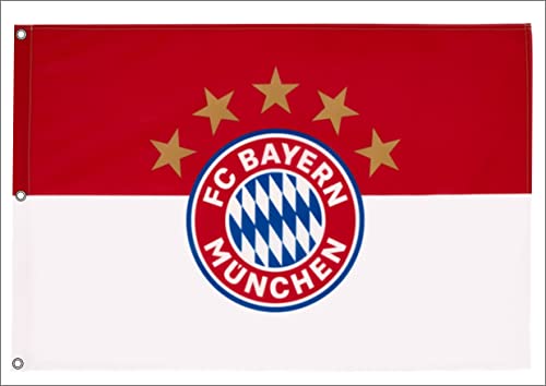 FC Bayern Flagge Fahne Motiv Logo 100 x 150 cm von FC Bayern München