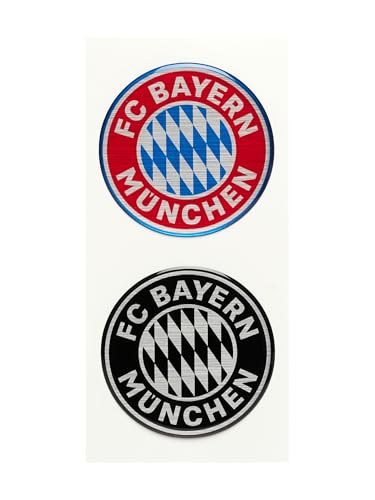 FC Bayern München I 3D Aufkleber Logo 2er Set I Rot FC Bayern München I 3D Aufkleber Logo 2er Set I Rot von FC Bayern München